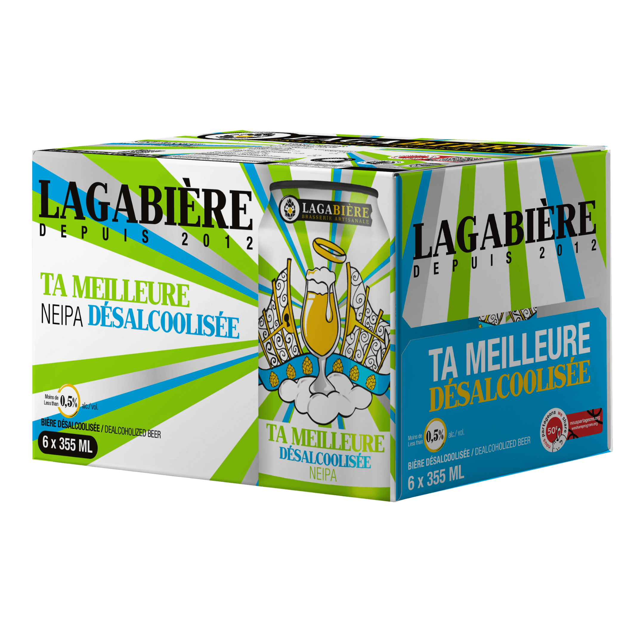 Lagabière - Ta Meilleure Désalcoolisé (6x355ml)