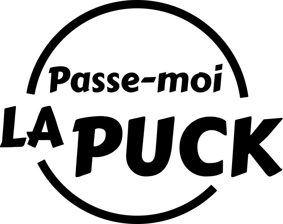 Passe-moi la puck logo